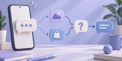 گوشی با پیام مبهم و دو مسیر برای روشن‌کردن موضوع گفتگو